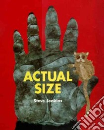 Actual Size libro in lingua di Jenkins Steve