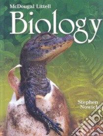 McDougal Littell Biology libro in lingua di Nowicki Stephen