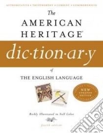The American Heritage Dictionary of the English Language libro in lingua di Not Available (NA)