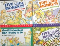 Five Little Monkeys Set for Costco 2005 libro in lingua di Christelow Eileen