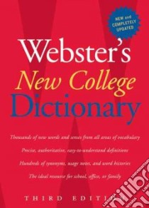 Webster's New College Dictionary libro in lingua di Not Available (NA)