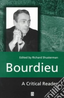 Bourdieu libro in lingua di Shusterman Richard (EDT)