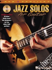 Jazz Solos for Guitar libro in lingua di Wise Lee