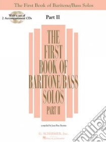 The First Book of Baritone/bass Solos libro in lingua di Boytim Joan Frey (CRT), Hal Leonard Publishing Corporation (COR)