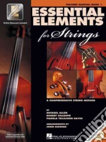 Essential Elements for Strings libro in lingua di Not Available (NA)