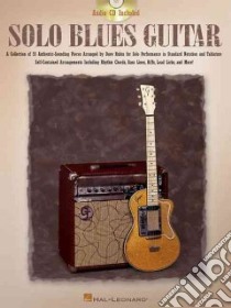 Solo Blues Guitar libro in lingua di Rubin Dave