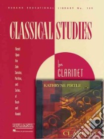 Classical Studies for Clarinet libro in lingua di Voxman H. (EDT)