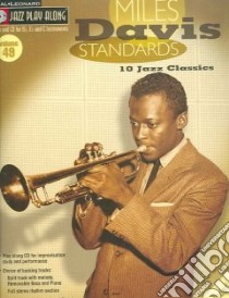 Miles Davis Standards libro in lingua di Davis Miles (COP)