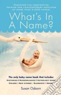 What's in a Name? libro in lingua di Osborn Susan