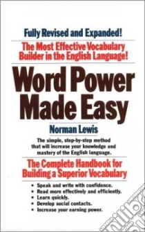 Word Power Made Easy libro in lingua di Lewis Norman