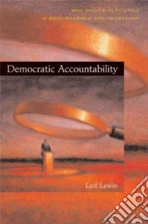 Democratic Accountability libro in lingua di Lewin Leif