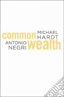 Commonwealth libro in lingua di Hardt Michael, Negri Antonio