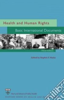 Health and Human Rights libro in lingua di Marks Stephen P. (EDT)