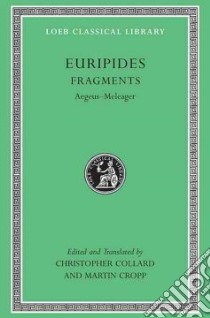 Euripides libro in lingua di Euripides, Collard Christopher (EDT), Cropp Martin (EDT)
