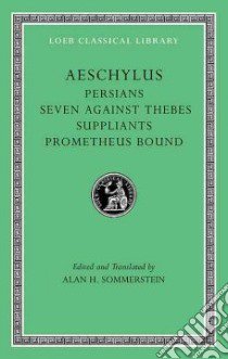 Persians libro in lingua di Aeschylus, Sommerstein Alan H. (EDT)