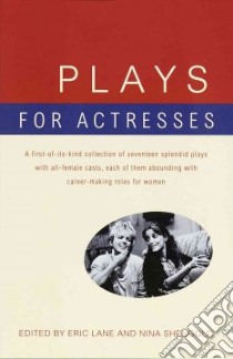 Plays for Actresses libro in lingua di Lane Eric (EDT), Shengold Nina (EDT)