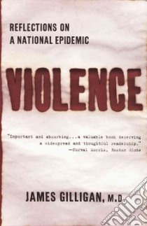 Violence libro in lingua di Gilligan James
