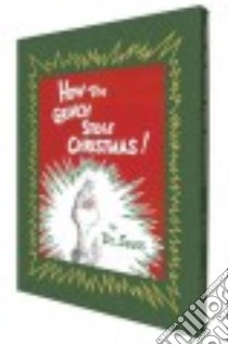 How the Grinch Stole Christmas libro in lingua di Seuss Dr.