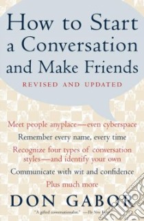 How to Start a Conversation and Make Friends libro in lingua di Gabor Don, Power Mary (ILT)