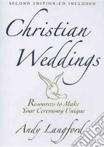 Christian Weddings libro in lingua di Langford Andy