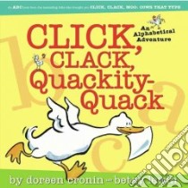Click, Clack, Quackity-quack libro in lingua di Cronin Doreen, Lewin Betsy (ILT)