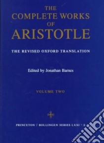 Complete Works of Aristotle libro in lingua di Aristotle