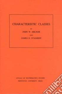 Characteristic Classes libro in lingua di JohnWillard Milnor