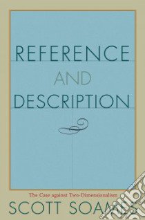 Reference & Description libro in lingua di Soames Scott