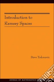 Introduction to Ramsey Spaces libro in lingua di Todorcevic Stevo