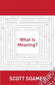 What Is Meaning? libro in lingua di Soames Scott