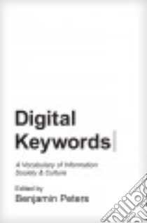 Digital Keywords libro in lingua di Peters Benjamin (EDT)