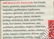100 Maverick Postcards libro in lingua di Fletcher Alan