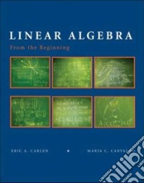 Linear Algebra libro in lingua di Carlen Eric A., Carvalho Maria Conceicao