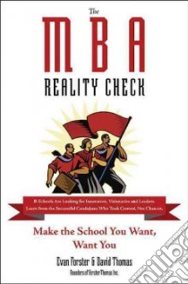 The MBA Reality Check libro in lingua di Forster Evan, Thomas David