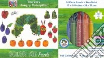 The Very Hungry Caterpillar Color Me Puzzle libro in lingua di Carle Eric