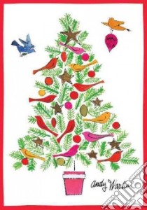 Warhol Christmas Tree Holiday Half Note libro in lingua di Galison (COR)