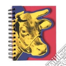 Andy Warhol Cow Layered Journal libro in lingua di Mudpuppy (COR)