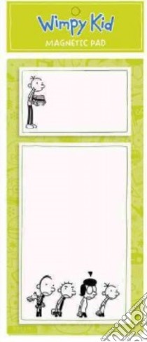 Diary of a Wimpy Kid Lime Magnetic Pad libro in lingua di Mudpuppy (COR), Kinney Jeff