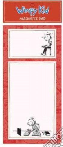 Diary of a Wimpy Kid Red Magnetic Pad libro in lingua di Mudpuppy (COR), Kinney Jeff