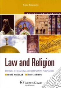 Law and Religion libro in lingua di Schraffs Brett G., Durham Cole W.