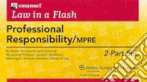 Professional Responsibility/ MPRE libro in lingua di Emanuel Steven, Emanuel Lazar, Moliterno James E.