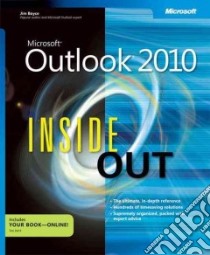 Microsoft Outlook 2010 Inside Out libro in lingua di Boyce Jim