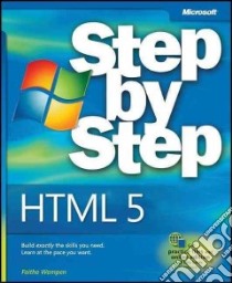 HTML5 Step by Step libro in lingua di Wempen Faithe