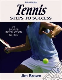Tennis libro in lingua di Brown Jim
