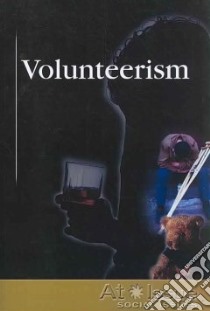 Volunteerism libro in lingua di Weiner Gary (EDT)