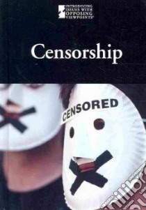 Censorship libro in lingua di Merino Noel (EDT)