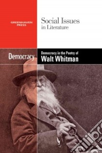 Democracy in the Poetry of Walt Whitman libro in lingua di Riggs Thomas (EDT)