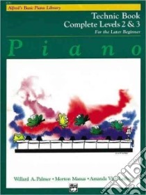 Alfred's Basic Piano Course libro in lingua di Palmer Willard A., Manus Morton, Lethco Amanada Vick