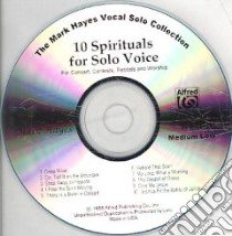 10 Spirituals for Solo Voice (CD Audiobook) libro in lingua di Hayes Mark