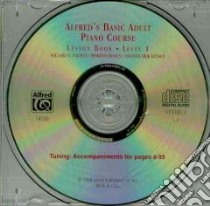 Alfred's Basic Adult Piano Course Lesson Book, Level 1 (CD Audiobook) libro in lingua di Palmer Willard A., Manus Morton, Lethco Amanda Vick